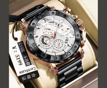 SWISS CELEBRITY CHRONO 2025— Elevate every moment with this waterproof, luminous calendar watch for men, a bold blend of sporty style and luxury timing.