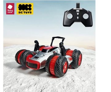REMOTE CONTROL FOUR-WHEEL DRIVE TOY CAR – All-terrain RC toy car with four-wheel drive, durable build, and easy controls for boys and girls who love outdoor racing fun.