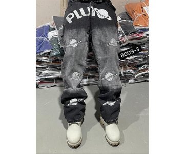 STYLISH BAGGY JEANS TROUSERS – Relaxed-fit denim trousers with a modern streetwear vibe, offering breathable comfort, bold style, and all-day freedom of movement.