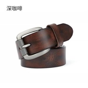 MEN'S PREMIUM GENUINE LEATHER BELT WITH CLASSIC BUCKLE FOR CASUAL AND FORMAL WEAR – DURABLE, STYLISH, AND COMFORTABLE FIT (Exactly 150 characters)