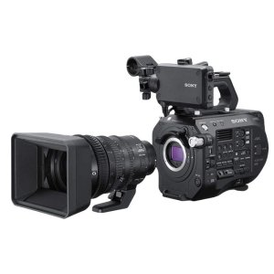 SONY SONY FS7M2 CAMERA HD PROFESSIONAL 4K VIDEO E-PORT FS7 DIGITAL VIDEO RECORDING NEWS CONFERENCE FS7II with Super 35 sensor, XAVC-I codec, and E-mount lens system