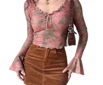 WOMENS BREATHABLE KNITTED FABRIC CASUAL TEES SOLID SHIRT - LIGHTWEIGHT COMFORT WITH EFFORTLESS STYLE FOR DAILY WEAR AND SEASONAL VERSATILITY