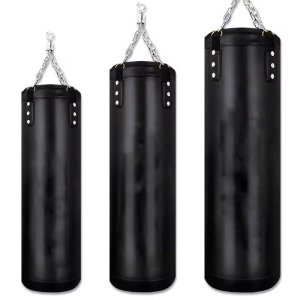 ANGTIAN SPORTS CUSTOM BOXING BAGS WITH RAIL RACK – Heavy-duty Muay Thai punching bags for training. Leather-filled, customizable, and rack-mounted for gym or home use.