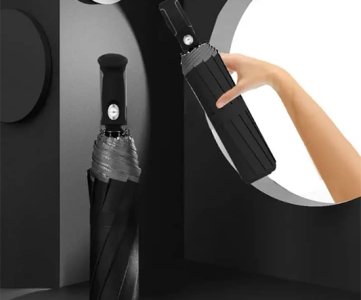 Manual Five-Fold 6-Bone Umbrella Stay dry and stylish with this compact, windproof umbrella built for everyday resilience. Its five-fold design and six-rib frame offer a perfect balance of portability and durability, making it ideal for unpredictable weather and on-the-go lifestyles.