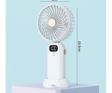 New Electric Fan Portable Neck Air Conditioner Stay cool and comfortable indoors with this lightweight, rechargeable neck fan—a wearable mini air conditioner designed for personal cooling wherever you go.