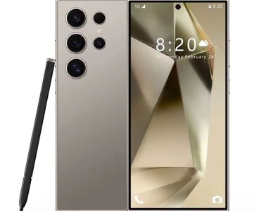 Samsung Galaxy S25ultra flagship smartphone with 6.9" AMOLED display, 200MP quad camera, 5G connectivity, 5000mAh battery and titanium frame