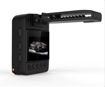 Aigo Body Camera HD1080P Police Security Cam with Night Vision, Motion Detection, Waterproof Design, Wide-Angle Lens, Long Battery Life