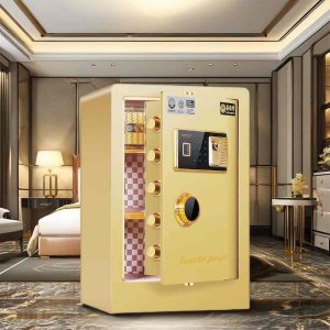 Aipu Digital Security Safe Box Fireproof Waterproof with Touchscreen Keypad, Biometric Fingerprint Lock, Double Bolts, Jewelry & Document Storage