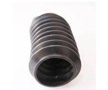 Flexible Ribbed Protective Bellows – Dustproof Sleeve for Mechanical Shafts, Rubber Expansion Cover for Industrial, Automotive & Equipment Joint Protection