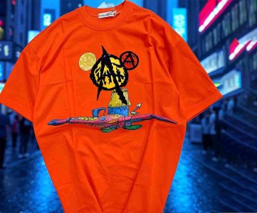 Danny Sky Graphic T-Shirt – Symbolic Leaf & Bird Print, Soft Cotton Crew Neck, Unisex Casual Wear for Street Style, Summer Outfits & Everyday Expression