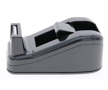 Heavy-Duty Desktop Tape Dispenser with Serrated Cutter – Weighted Base for One-Hand Use – Ideal for Office, School, and Home Organization