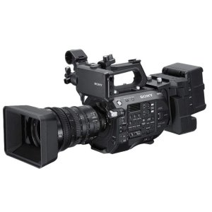 Sony XDCAM 4K Professional Video Camera – High-Resolution Recording, Interchangeable Lens Mount, Audio Controls, Ideal for Filmmakers & Creators