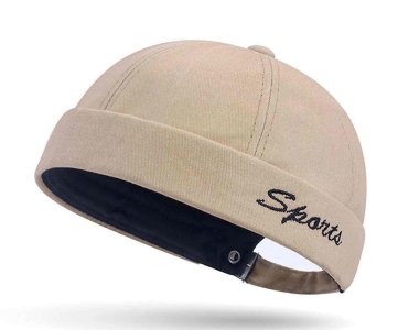 Sports Casual Cap – Adjustable Streetwear Hat with Embroidered Logo, Folded Band & Snap Strap for Men & Women, Lightweight & Stylish