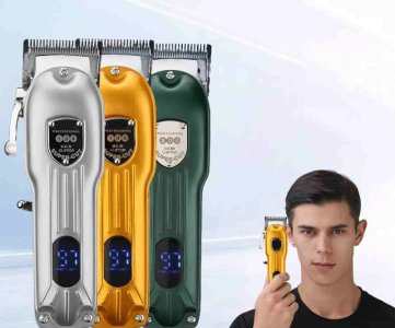 Petsniff SUPER 5 Electric Hair Clipper – Adjustable Blade Lever, 1–4mm Cutting Length, High-Torque Motor, Precision Grooming Tool for Barbers & Home Use