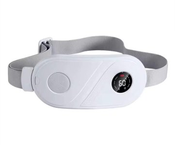 Smart Waist Massager – Digital EMS Belt with Adjustable Strap, Display Screen & Multi-Mode Vibration for Pain Relief, Fitness & Recovery